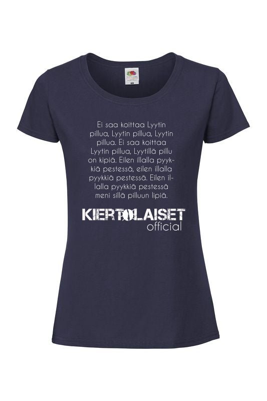 Kiertolaiset: Lyytin pillua - T-paita, naisten - Vittujen Kevät
